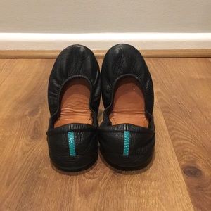 Tieks black flats